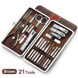 Nail's manicure tool kit combo set