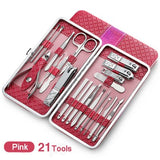 Nail's manicure tool kit combo set