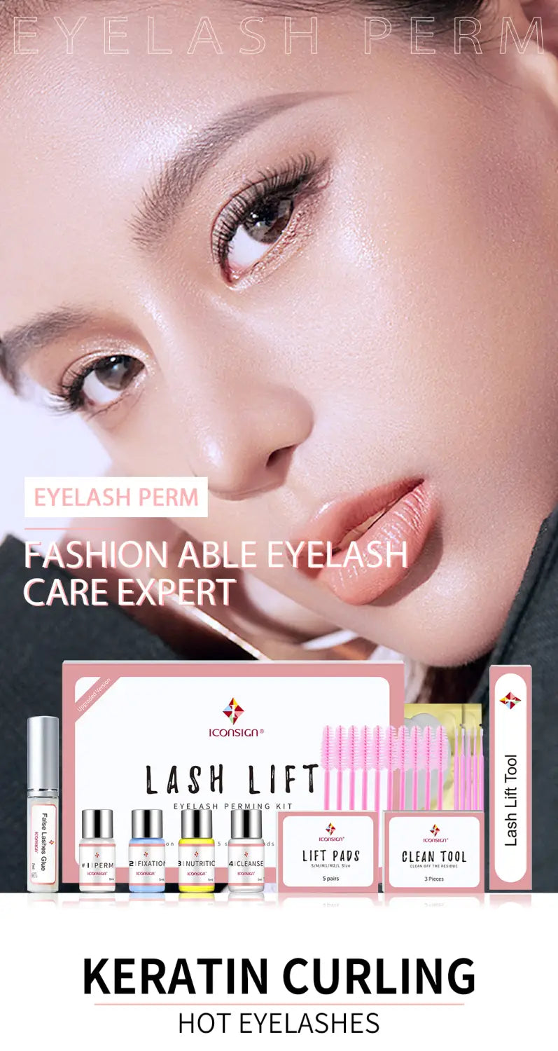 Upgrade version lash lift kit – effortless beauty long-lasting results