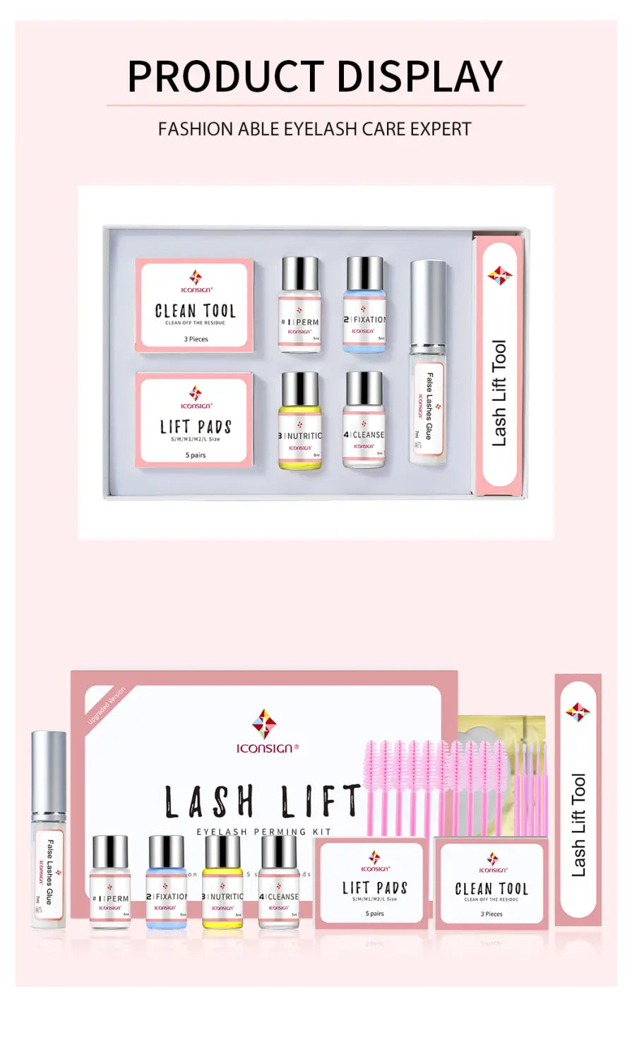 Upgrade version lash lift kit – effortless beauty long-lasting results