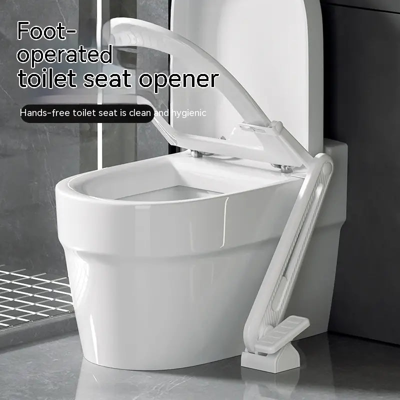 Pedal toilet cover lifter avoid bending non-dirty hand lift the lid device