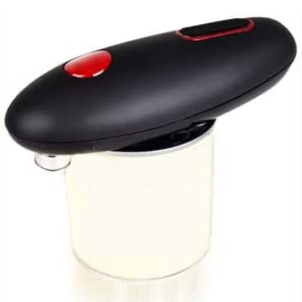 Electric can opener automatic jar bottle machine one touch portable kitchen hand free opening tool gadgets