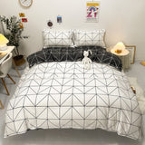 Skin-friendly Home Textile Simple Bedding Four-piece Set