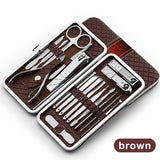 Nail's manicure tool kit combo set