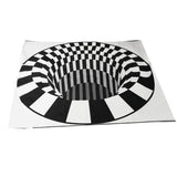 3D Vortex Hole Illusion Rug – Anti-Slip Floor Mat