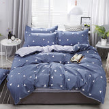 Skin-friendly Home Textile Simple Bedding Four-piece Set