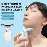 Neck Face Beauty Anti Wrinkle Remove Lifting Massager