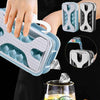 2-in-1 Portable Ice Ball Maker & Water Bottle | Silicone Ice Cube Mold for Drinks & Cocktails - Glitter's Beauty