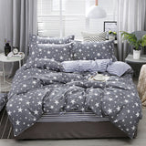 Skin-friendly Home Textile Simple Bedding Four-piece Set