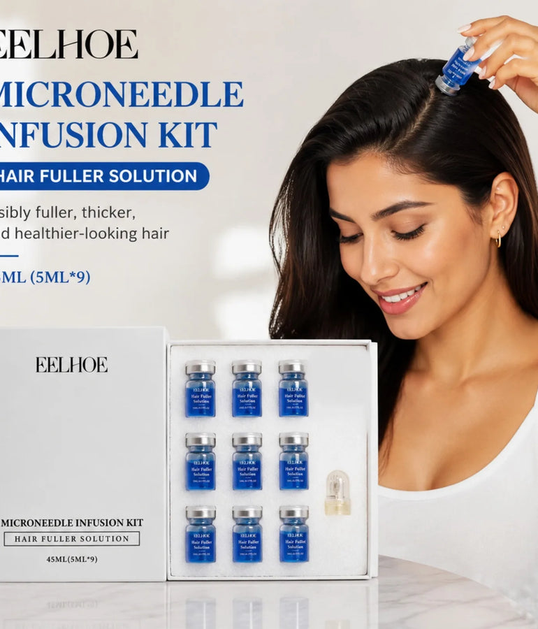 Copper Peptide Microneedling Hair Regrowth Serum - Scalp Care System