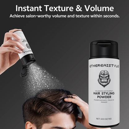 Hair Volumizing & Control Powder - Root Lift, Long-Lasting Fullness, All-Day Styling