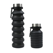 550ml collapsible water bottle cup for hiking in travel gym
