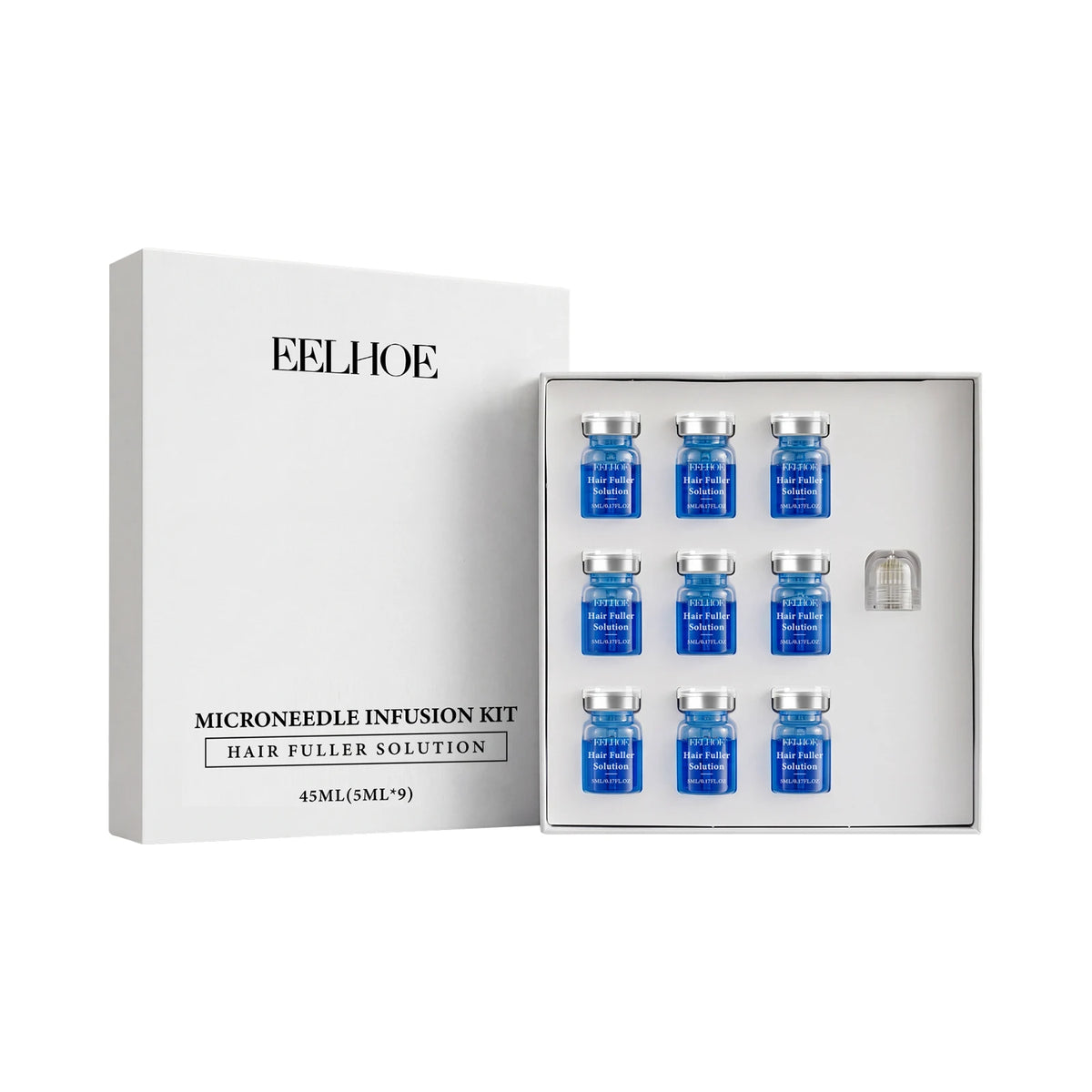 Copper Peptide Microneedling Hair Regrowth Serum - Scalp Care System