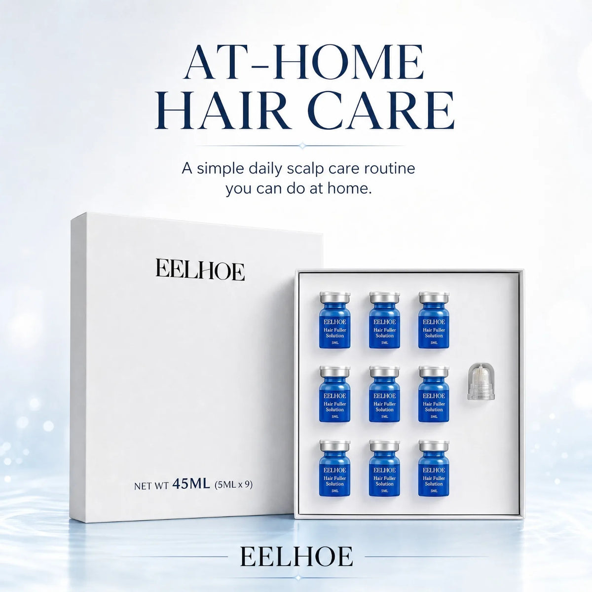 Copper Peptide Microneedling Hair Regrowth Serum - Scalp Care System
