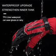 ROCKBROS Winter Gloves Man Waterproof Thermal Gloves