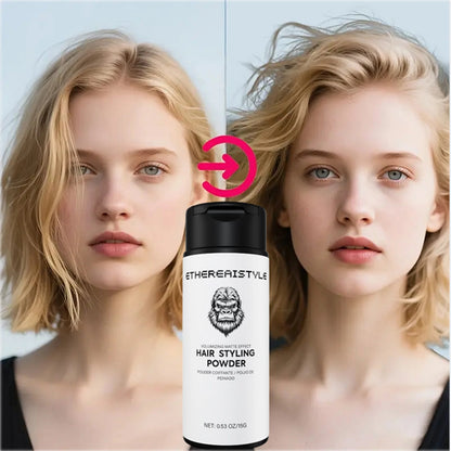 Hair Volumizing & Control Powder - Root Lift, Long-Lasting Fullness, All-Day Styling