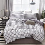 Skin-friendly Home Textile Simple Bedding Four-piece Set