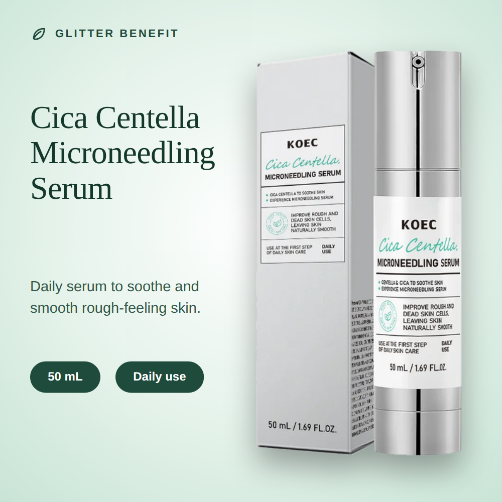 Cica Centella Asiatica Face Serum – Hydrating Anti-Aging