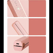 Cordless USB Hair Straightener & Curler – Mini Ceramic Flat Iron with 3 Heat Settings | Travel-Friendly - Glitter's Beauty