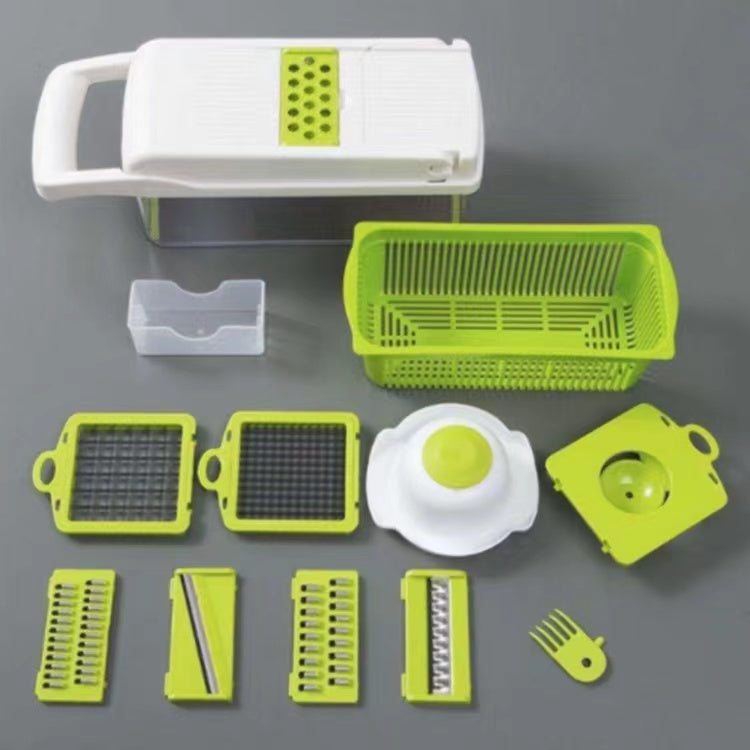 12-in-1 Vegetable Chopper & Slicer 🍅🥒 | Ultimate Kitchen Gadget for Effortless Cooking!