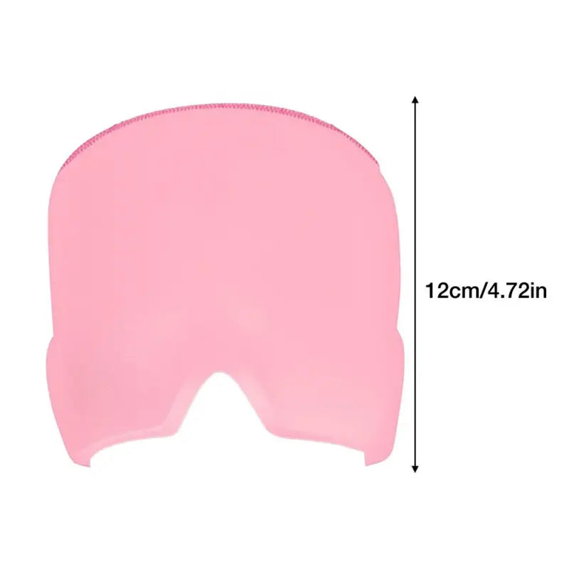 Migraine relief hat cold therapy products comfortable head wrap ice pack eye mask for puffy eyes