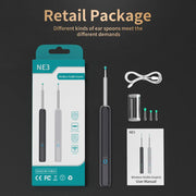 Ear cleaner otoscope wax removal tool with camera led light wireless endoscope cleaning kit