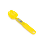 Electronic kitchen scale lcd display digital weight measuring spoon mini accessories tools - yellow