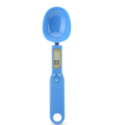 Electronic kitchen scale lcd display digital weight measuring spoon mini accessories tools - blue