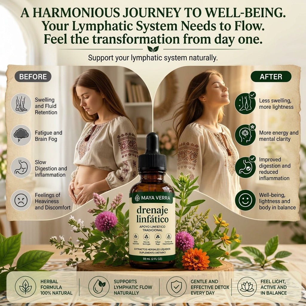 Lymphatic Support Liquid Drops – Natural Herbal Wellness Formula
