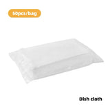 Kitchen & bathroom toilet cleaning magic brush glass wall bath handle rag ceramic window slot clean gadgets - replace