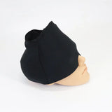 Migraine relief hat cold therapy products comfortable head wrap ice pack eye mask for puffy eyes - black - migrane pain