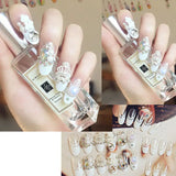 Nail art finished crown bow knot drill fake patch - 6 style - fashion