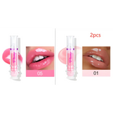 New tube lip rich color slightly spicy honey glass mirror face liquid lipstick - set10 - lipstick