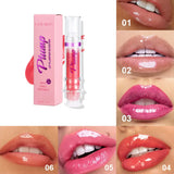 New tube lip rich color slightly spicy honey glass mirror face liquid lipstick - lipstick