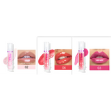 New tube lip rich color slightly spicy honey glass mirror face liquid lipstick - set5 - lipstick