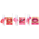 New tube lip rich color slightly spicy honey glass mirror face liquid lipstick - set2 - lipstick