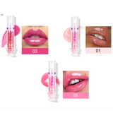 New tube lip rich color slightly spicy honey glass mirror face liquid lipstick - 1 3 5color - lipstick