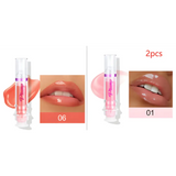 New tube lip rich color slightly spicy honey glass mirror face liquid lipstick - set11 - lipstick