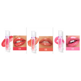 New tube lip rich color slightly spicy honey glass mirror face liquid lipstick - set - lipstick