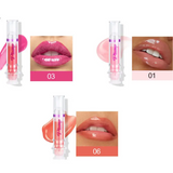 New tube lip rich color slightly spicy honey glass mirror face liquid lipstick - 1 3 6color - lipstick