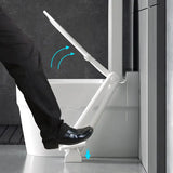 Pedal toilet cover lifter avoid bending non-dirty hand lift the lid device - white - cleaning made easy and fast