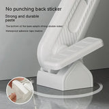 Pedal toilet cover lifter avoid bending non-dirty hand lift the lid device - white - cleaning made easy and fast