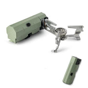 Portable camping stove – compact durable and efficient b.b.q #campingstove - green - kitchen