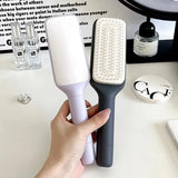 4 in 1 self cleaning hair brush new self-cleaning anti-static massage comb scalable rotate lifting hairbrush