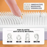 4 in 1 self cleaning hair brush new self-cleaning anti-static massage comb scalable rotate lifting hairbrush